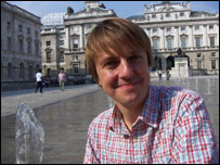 BBC producer/presenter John Escolme at Somerset House