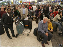 Chaos at Heathrow airport as Terminal 5 opens 