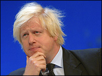 London's new mayor Boris Johnson
