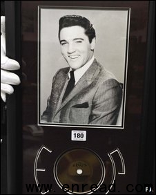 In November 2002 a wad of Elvis