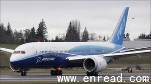 Boeing has high hopes for its new 787 Dreamliner aircraft