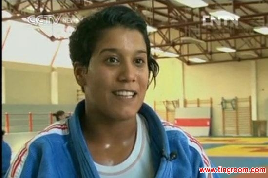 Hana Merghani, Tunisian Olympic Judoka.