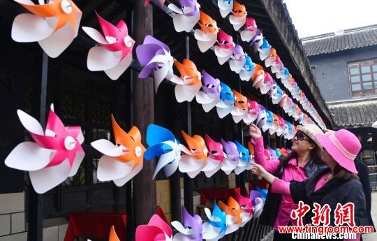 Zhouzhuang, a water town in east China’s Jiangsu Province that is famous for its painting-like scenery.