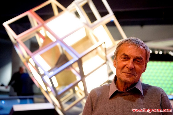 Erno Rubik, the inventor of Rubik