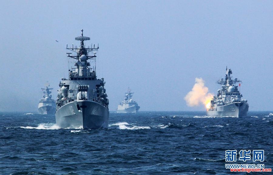 The Chinese and Russian navies have concluded their live-fire drills in the East China Sea.