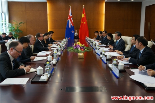 China stands ready to making joint efforts with New Zealand to enhance political trust, boost cooperation on trade and law enforcement and increase people-to-people exchanges, Wang said.