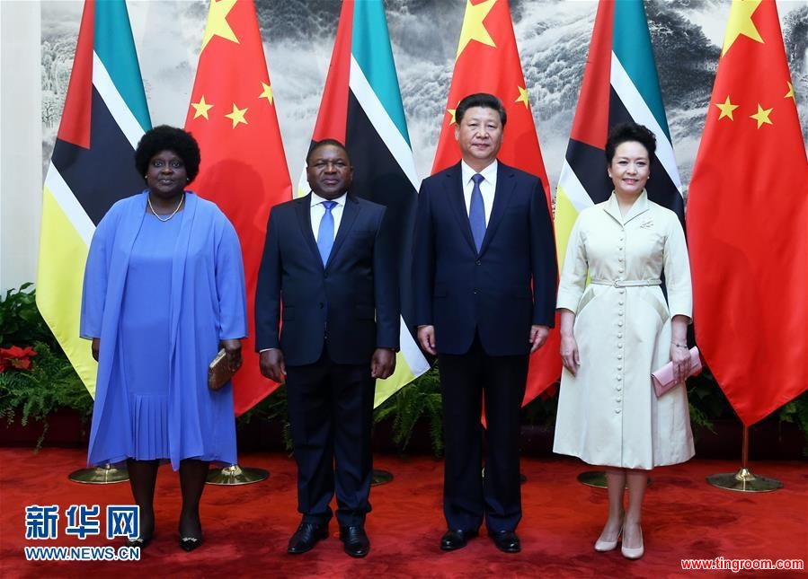 China and Mozambique have decided to raise the status of the their relationship to a strategic co-operative partnership. The announcement comes during Mozambican President Filipe Jacinto Nyusi