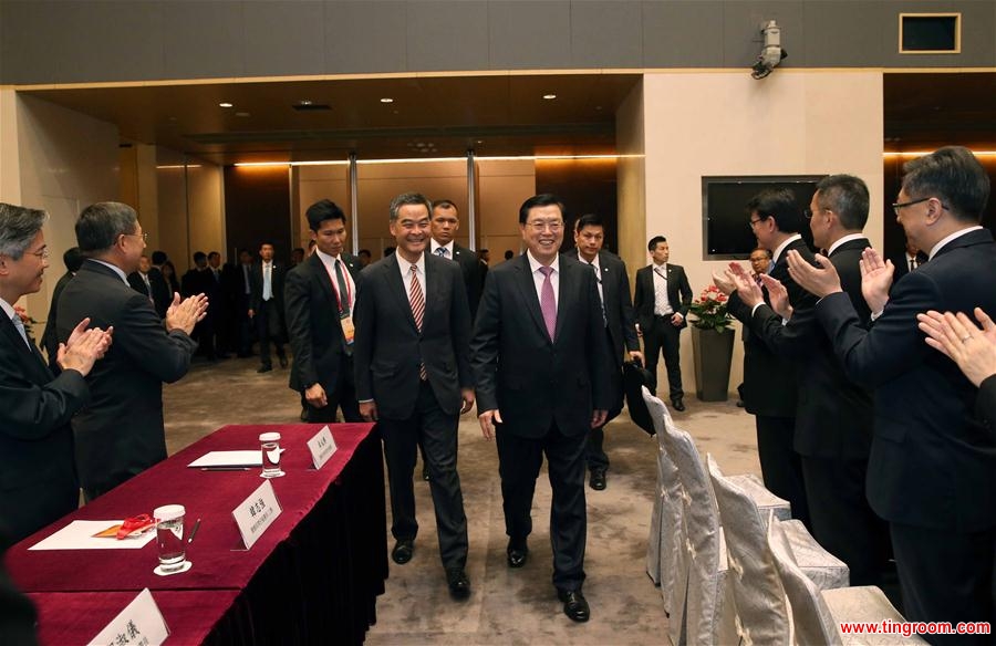 Zhang Dejiang, chairman of the Standing Committee of China